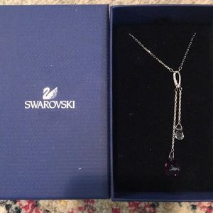 Swarovski Amethyst necklace!